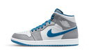 Air Jordan 1 Mid True Blue Cement