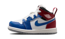 Air Jordan 1 Mid True Blue Varsity Red (TD)