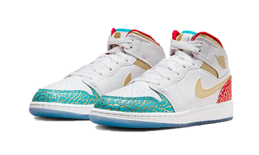 Air Jordan 1 Mid UNC to Chicago Next Step