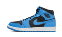 Air Jordan 1 Mid University Blue Black