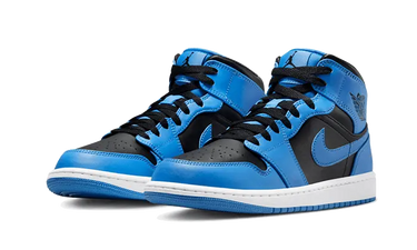 Air Jordan 1 Mid University Blue Black Next Step