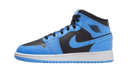 Air Jordan 1 Mid University Blue Black (GS)