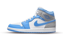 Air Jordan 1 Mid University Blue Grey