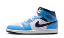 Air Jordan 1 Mid University Blue Midnight Navy