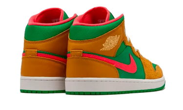 Air Jordan 1 Mid Wheat Watermelon Next Step