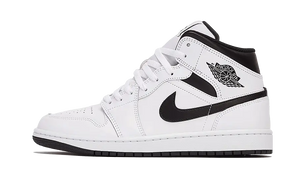 Air Jordan 1 Mid White Black