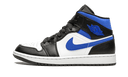 Air Jordan 1 Mid White Black Racer Blue