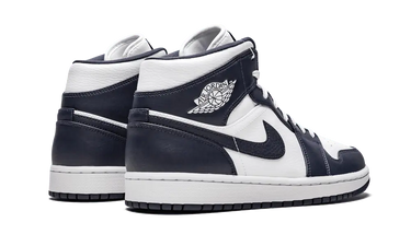 Air Jordan 1 Mid White Metallic Gold Obsidian Next Step