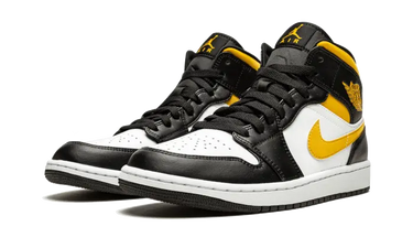 Air Jordan 1 Mid White Pollen Black Next Step