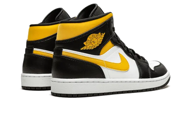Air Jordan 1 Mid White Pollen Black Next Step
