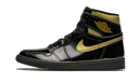 Air Jordan 1 Retro High Black Metallic Gold