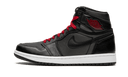Air Jordan 1 Retro High Black Satin Gym Red