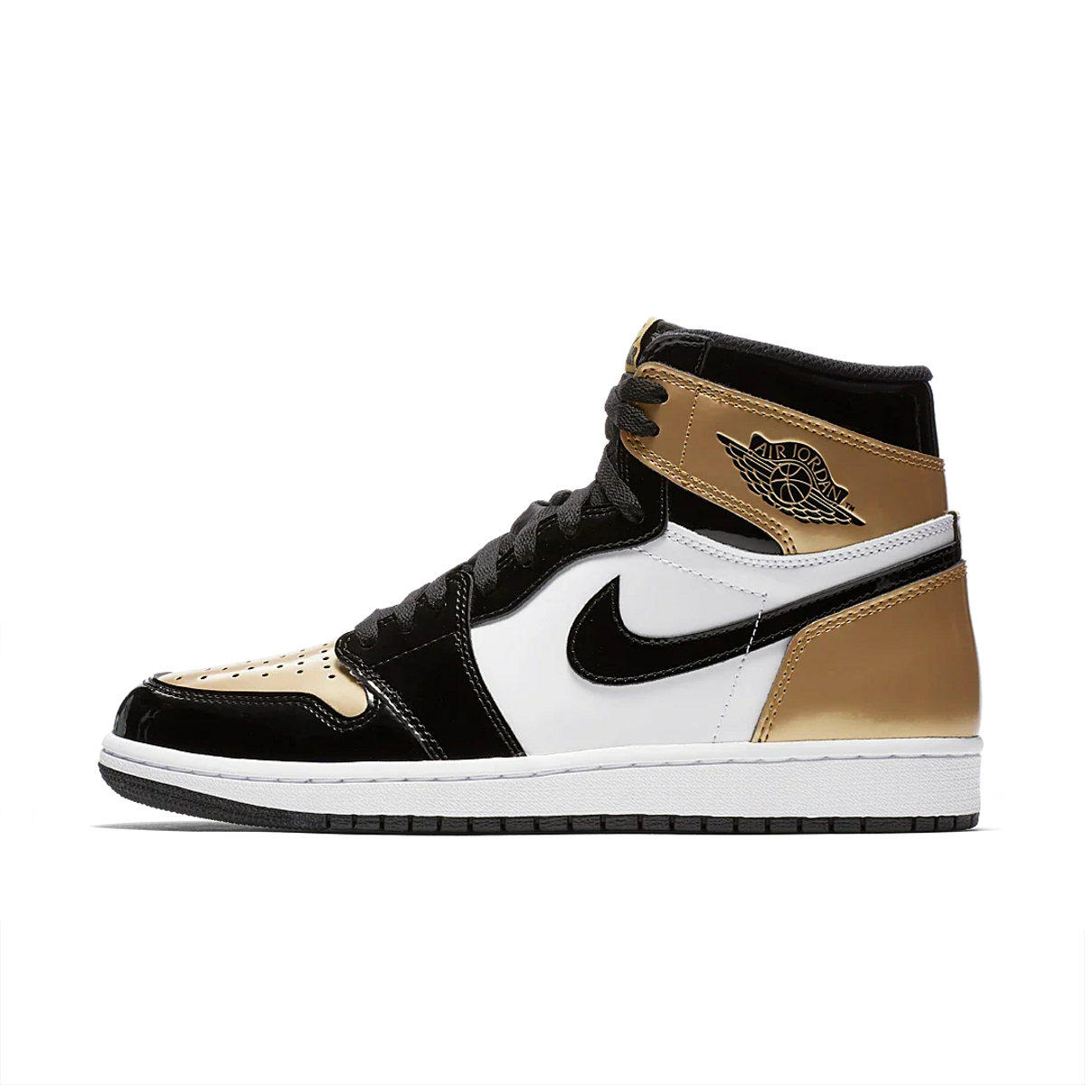 Air Jordan 1 Retro High NRG Patent Gold Toe