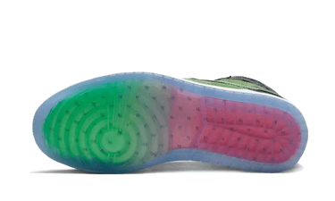 Air Jordan 1 Retro High Zoom Black Green Next Step