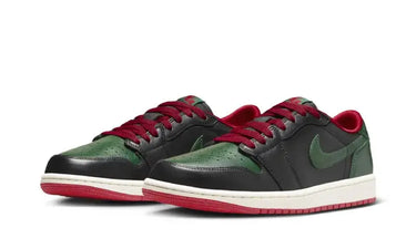 Air Jordan 1 Retro Low OG Gorge Green Varsity Red Next Step