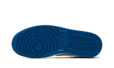 Air Jordan 1 Retro Low OG SP Fragment x Travis Scott Sail Military Blue