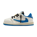 Air Jordan 1 Retro Low OG SP Fragment x Travis Scott Sail Military Blue (TD)