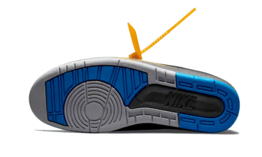 Air Jordan 2 Retro Low SP Off-White Black Blue Next Step