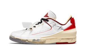 Air Jordan 2 Retro Low SP Off-White White Red