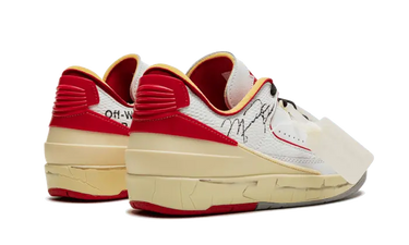 Air Jordan 2 Retro Low SP Off-White White Red Next Step