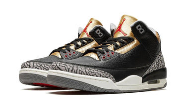 Air Jordan 3 Retro Black Cement Gold (Women's) Next Step