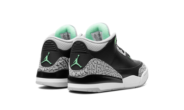 Air Jordan 3 Retro Green Glow (PS)