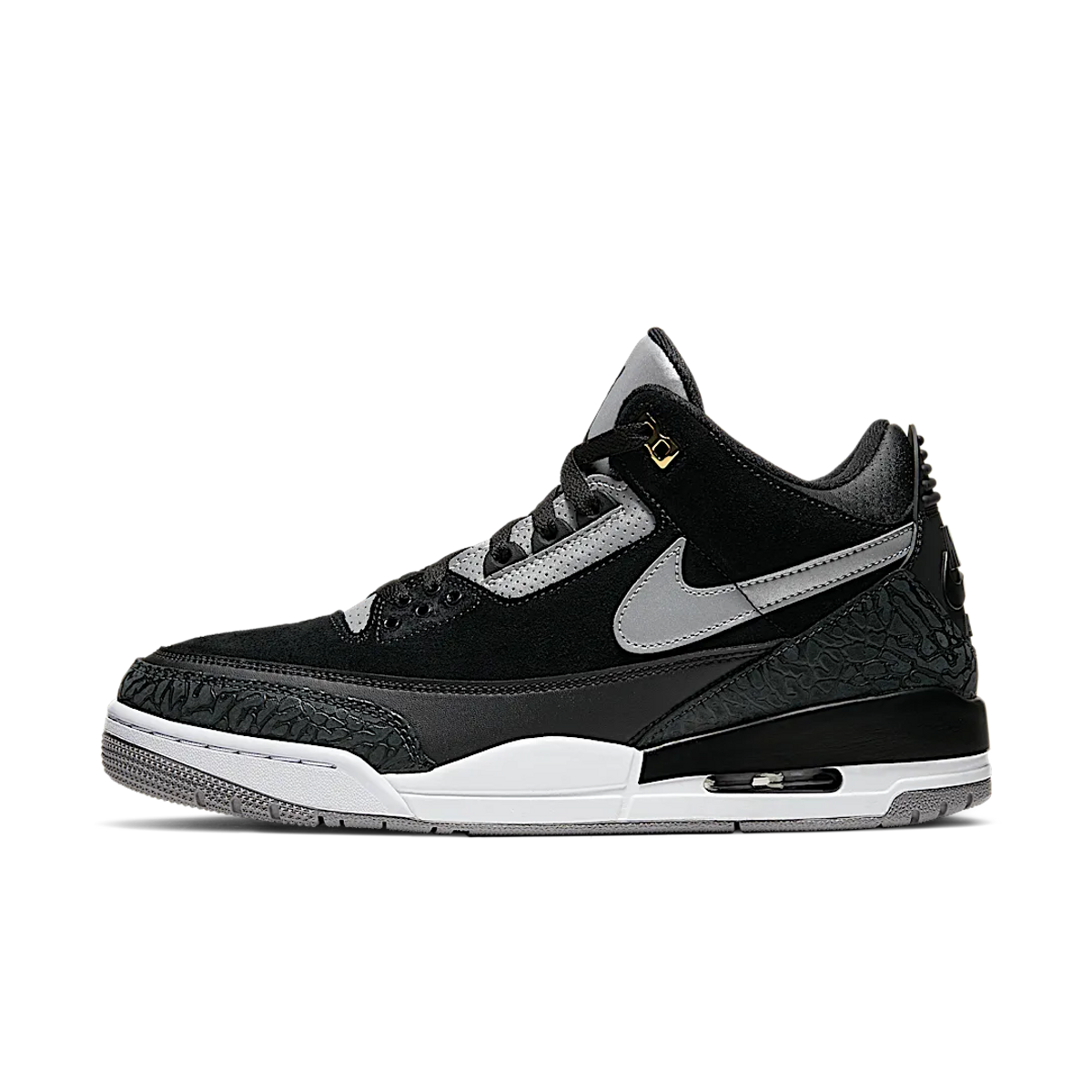 Air Jordan 3 Retro Tinker Black Cement Gold