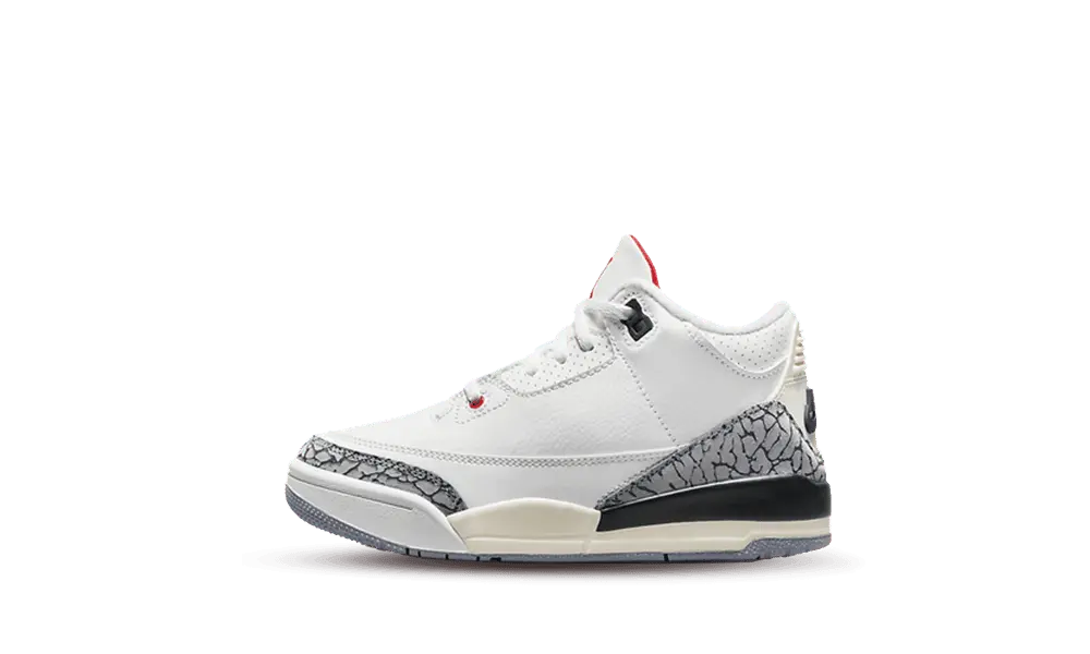 Air Jordan 3 Retro White Cement Reimagined (2023) (PS) Next Step