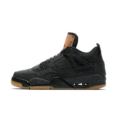 Air Jordan 4 Retro Levi's Black (Levi's Tag) - AO2571-001 - View 1 | Next Step