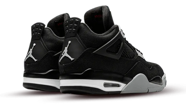 Air Jordan 4 Retro SE Black Canvas
