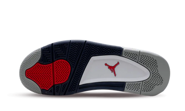 Air Jordan 4 Retro White Midnight Navy Next Step