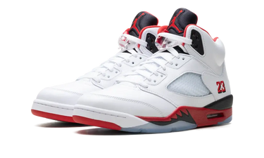 Air Jordan 5 Retro Fire Red Black Tongue (2025)