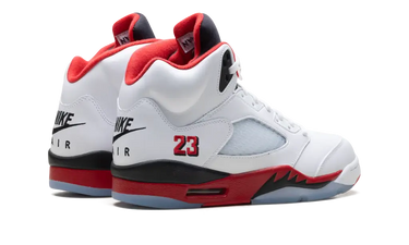Air Jordan 5 Retro Fire Red Black Tongue (2025)