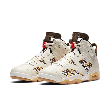 Air Jordan 6 Retro Quai 54 Sail Brown (2020)