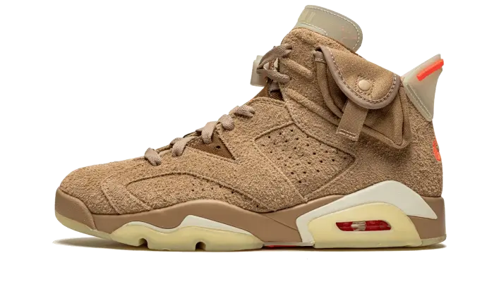 Air Jordan 6 Retro x Travis Scott British Khaki Next Step