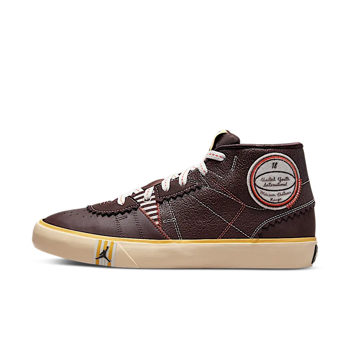 Air Jordan Series Mid Maison Chateau Rouge Brown