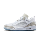 Air Jordan Spizike Low White Metallic Silver Barely Blue Neutral Grey