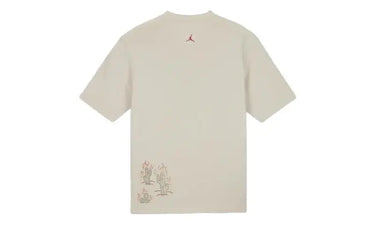 Air Jordan x Travis Scott Flight Graphic Tee Cream Next Step