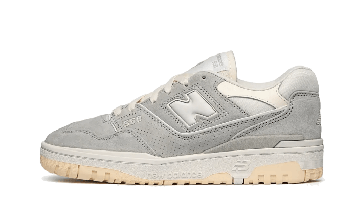 New Balance 550 Grey Suede Next Step