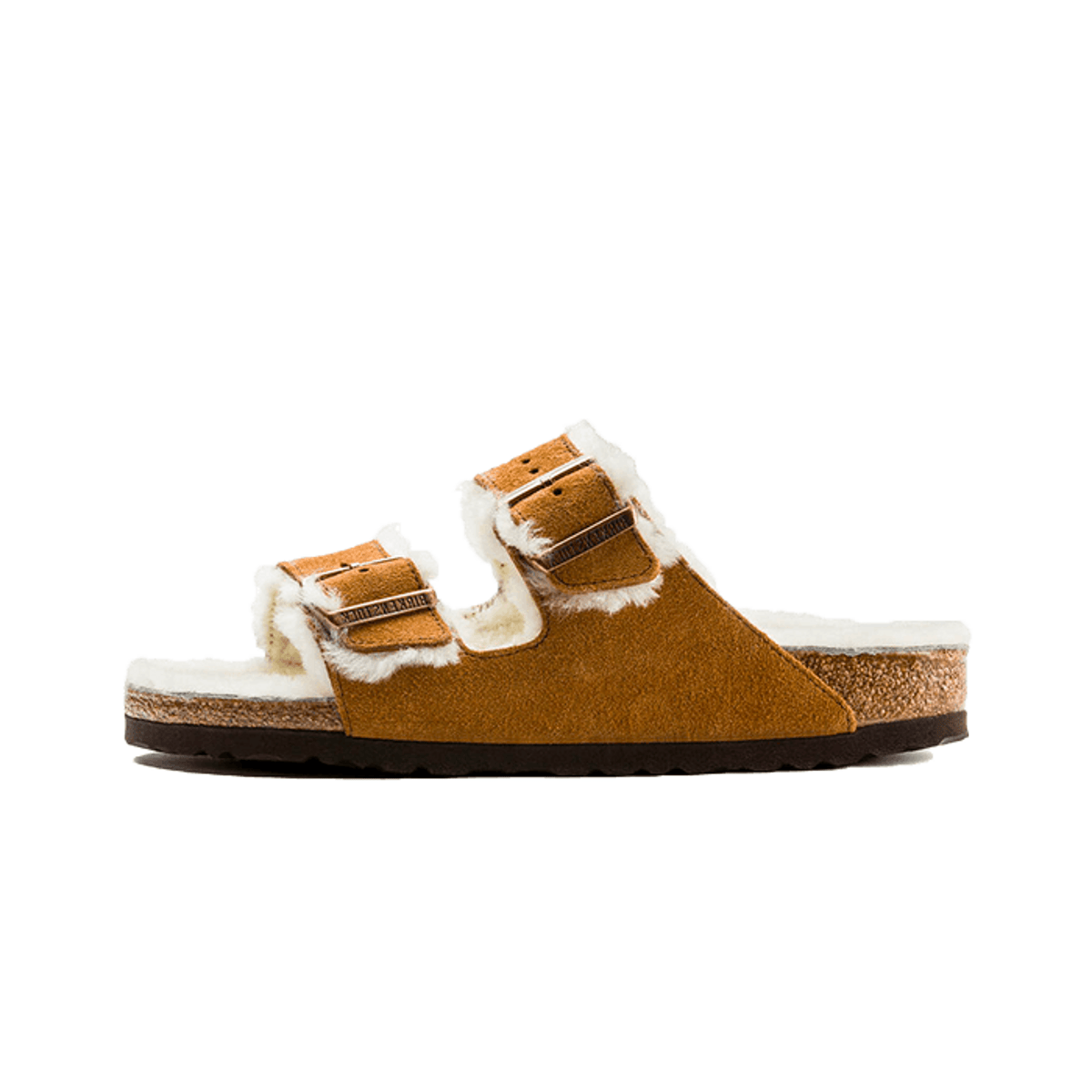 Birkenstock Arizona Shearling Suede Mink