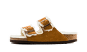 Birkenstock Arizona Shearling Suede Mink
