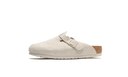 Birkenstock Boston Antique White Suede