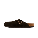 Birkenstock Boston Soft Footbed Suede Mocha