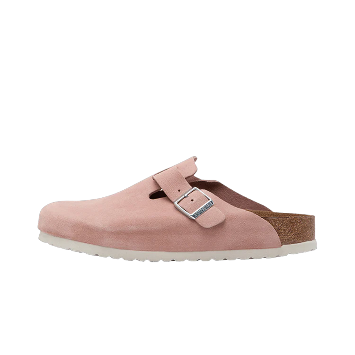 Birkenstock Boston Soft Footbed Suede Pink Clay