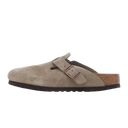 Birkenstock Boston Soft Footbed Suede Taupe (Narrow Fit)