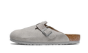 Birkenstock Boston Suede Stone Coin