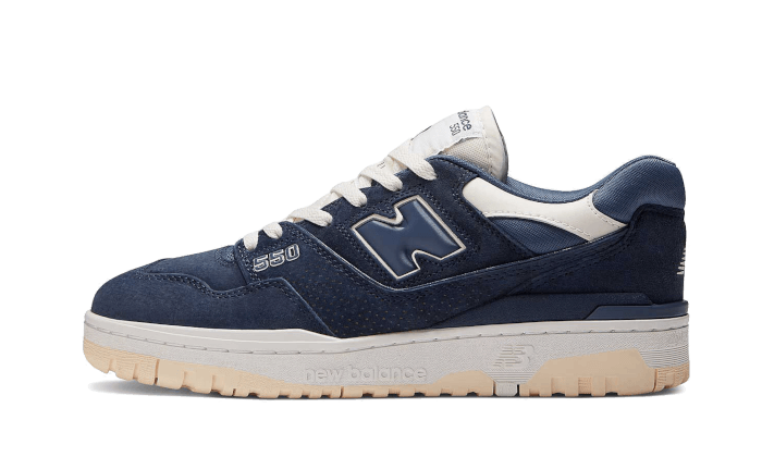 New Balance 550 Natural Indigo Suede Next Step