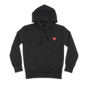 Comme des Garçons PLAY Hoodie Black