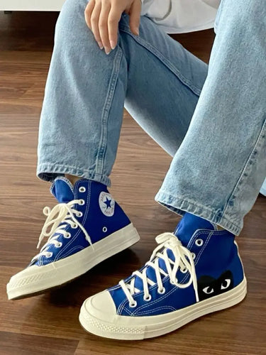 Converse Chuck Taylor All Star 70 Hi Comme des Garcons PLAY Blue Quartz