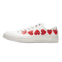 Converse Chuck Taylor All Star 70 Ox Comme des Garcons PLAY Multi-Heart White